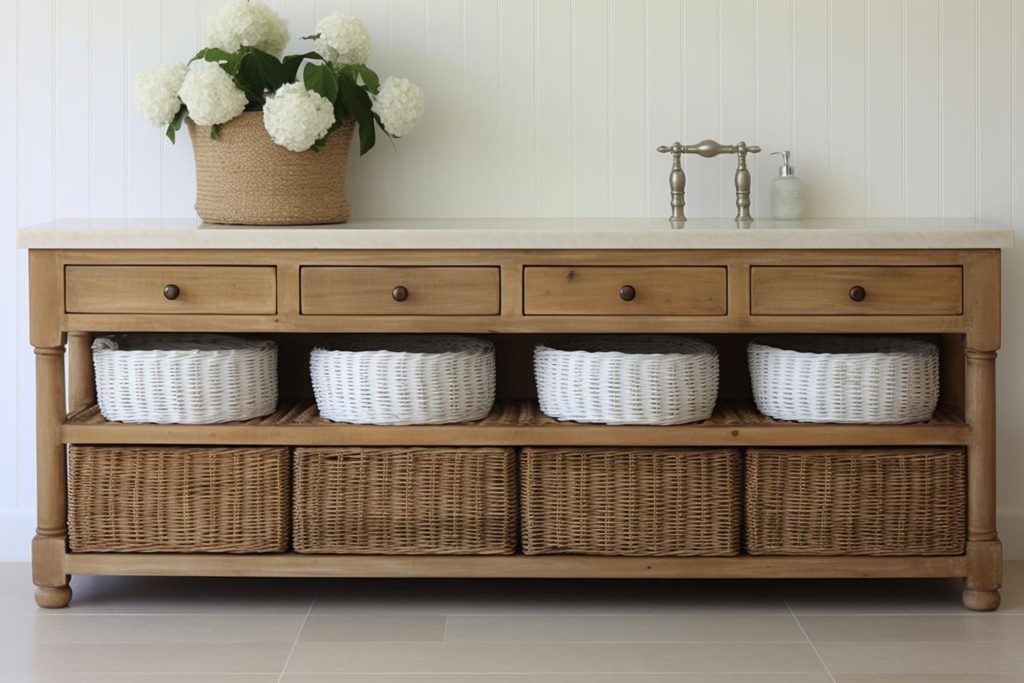 rattan dressers